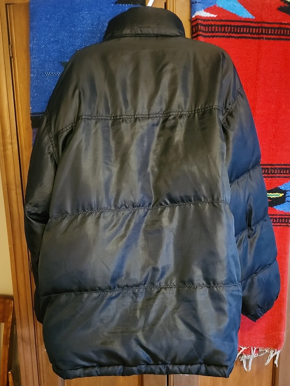 South Pole Mens Black Puffer Jacket - Insulated Winter Coat